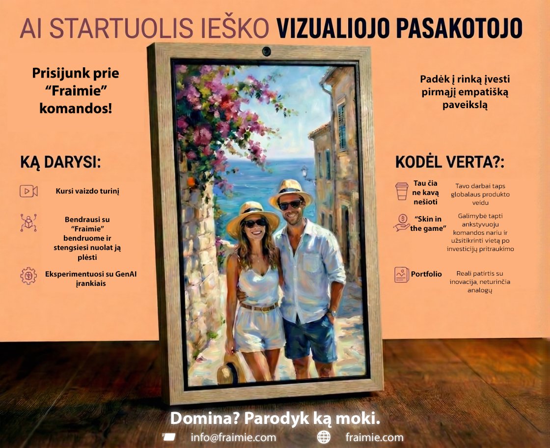 Fraimie komandos paieška